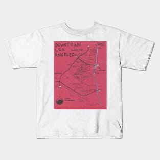 Downtown Los Angeles Kids T-Shirt